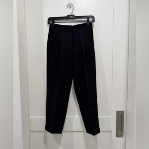 aritzia black dress pants Aritzia Women's Agency Lo-Rise Pant in Black | 8